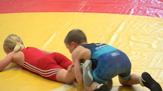 Wrestling  Ringen 47 H Wittwer Gedenkturnier Jugend D 38 kg Freestyle Vogt  Leistner [upl. by Atteuqehs467]