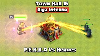 Barbarian King Vs PEKKA  PEKKA Vs Heroes  Clash of Clans [upl. by Reave328]