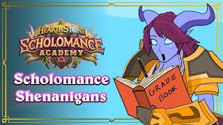 Wronchi Card Reveal  Scholomance Shenanigans [upl. by Ellebanna960]