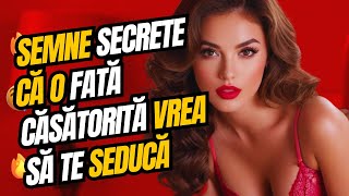 SEMNE SECRETE CĂ O FATĂ CĂSĂTORITĂ VREA SĂ TE SEDUCĂ [upl. by Cacka928]