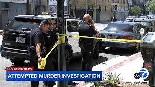 Police investigating attempted murder of woman at DTLA apartments  Heres what we know so far [upl. by Tail]