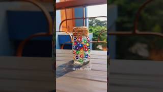 bottle art  dotting art for beginners  shorts dotart shilpapatiart youtubeshorts art [upl. by Winer823]