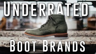 11 Boot brands you havent heard of but NEED TO [upl. by Gnus]