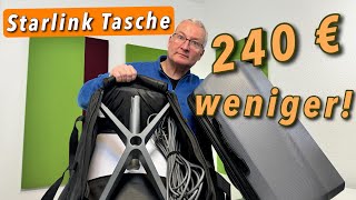 Starlink TransportTasche zB für das Wohnmobil  tolle Alternative für nur 4000 € [upl. by Romano136]