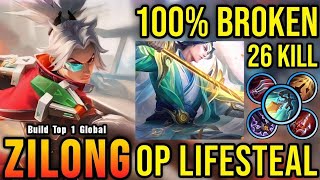 Zilong Epic Comeback 2024 zilong zilonggameplay zilongbestbuild mobilelegends mlbb mlb ml [upl. by Anamuj]