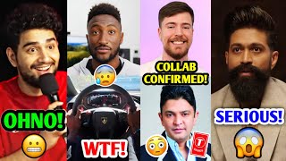 YouTuber Had to say SORRY for this HUGE MISTAKE 😰 MrBeast TSeries COLLAB Samay Raina MKBHD [upl. by Rabkin]