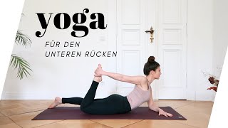 Yoga für den unteren Rücken  30 Minuten gegen Verspannungen und Rückenschmerzen [upl. by Leatrice]