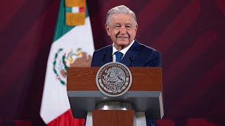 Avanzan proyectos de electrificación en ruta del Tren Maya Conferencia presidente AMLO [upl. by Amorette]