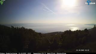 Poljane  Pogled na Kvarner  21102024  Day  TimeLapse [upl. by Zaslow209]