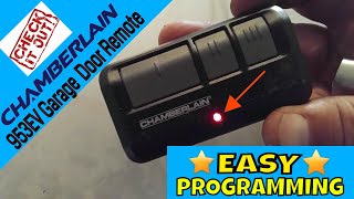 How to Program Chamberlains Universal Remote Control Model KLIK3U to a Garage Door Opener [upl. by Adniralc216]