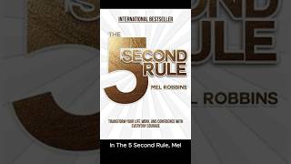 5 Second Rule by Mel Robbins in 1 Minute books 5secondrule personaldevelopment motivation [upl. by Hopper900]