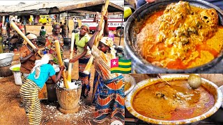 Most delicious and popular African 🌍street food tour Sokode North Togo🇹🇬 West Africa [upl. by Hanahs]