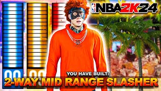 THE BEST 2WAY MIDRANGE SLASHER BUILD in NBA 2K24 is THE BEST SLASHER BUILD IN NBA 2K24 [upl. by Ottinger]