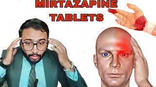 MIGRAINE PAIN  PANIC DISORDER  DEPRESSION AND ANXIETY TREATMENT  MIRTAZAPINE TABLETS [upl. by Anined295]