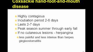 Adeno Coxsackie Slapped Cheek COMLEX USMLE [upl. by Sparrow508]