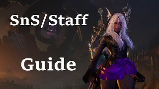 Throne amp Liberty SnSStaff PVE Guide Updated [upl. by Rugg]