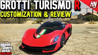 Grotti Turismo R NEW Customization amp Review  GTA Online [upl. by Eveiveneg]