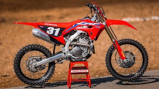 2022 Honda CRF250R  Dirt Bike Magazine [upl. by Ytrebil]