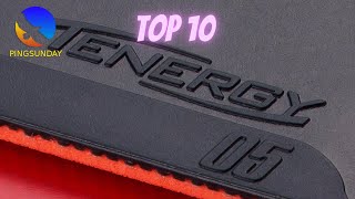 Top best 10 Butterfly table tennis rubbers [upl. by Arndt]