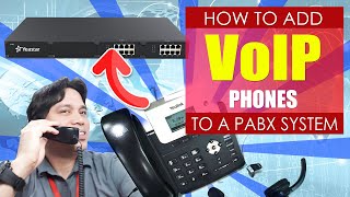 How to Add VoIP Phones to a PABX System [upl. by Nettie]