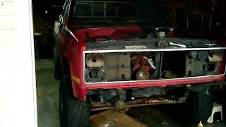 K10 square body project 4 front clip [upl. by Oiludbo]