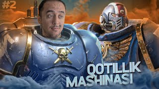 QOTILLIK MASHINASI ➔ WARHAMMER 40000 SPACE MARINE 2 ➔ 2QISM [upl. by Erdnaed332]