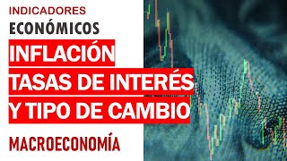 Indicadores económicos inflación tasas de interés y tipo de cambio [upl. by Naot691]