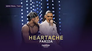 Farida  Heartache  LIVE Melodi Grand Prix 2024 SemiFinal 2 [upl. by Anyahc]