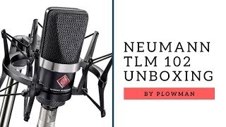 Neumann TLM 102 bk Studio Set Unboxing [upl. by Lithea]