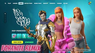 NEW FORTNITE x ICE SPICE SKINS Item Shop [upl. by Joya]