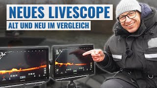 EXKLUSIV beim Echolotzentrum Weltneuheit Garmin LiveScope LVS 34 im direkten Vergleich zum LVS 32 [upl. by Luanni]