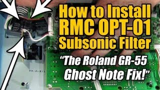 How to Install the RMC OPT01 for Roland GR55 [upl. by Laamaj]