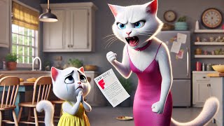 Kitten Scolded by Mother😿  Leave home🏠 cat cute ai catlover catvideos cutecat aicat [upl. by God367]