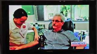 WIN TV News Sunshine Coast Blood donors [upl. by Lindeberg]