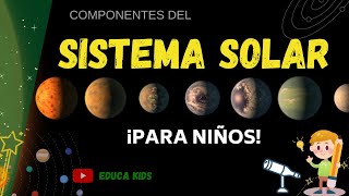 SISTEMA SOLAR PARA NIÑOS [upl. by Apthorp]