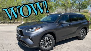 Is the 2022 Toyota Highlander XLE HYBRID the perfect highlander [upl. by Sabelle]