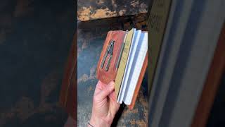 FIELD NOTES BOOK LEATHER POCKET BOOK MAGNETIC CLOSURE KNIPEX PLIERS CUSTOM BOOK pocketnotebook [upl. by Mikol]