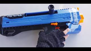 revisión Nerf rival helios xvii700 como funciona 👌 [upl. by Ahsiret]