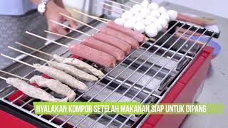 Tutorial Gas Roaster GK222  Kompor Pemanggang Gas  WIRATECH [upl. by Uriisa]