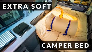 BEST MATTRESS TOPPER amp SLEEPING BAG  For Your CAMPERVAN or Motorhome [upl. by Etnoled]