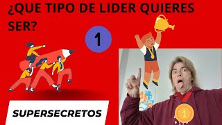 🦹‍♂️🦹‍♂️🦹‍♂️SUPERSECRETOS 2 ¿QUE TIPO DE LIDER ERES💪🏻💪🏻💪🏻 [upl. by Christenson]