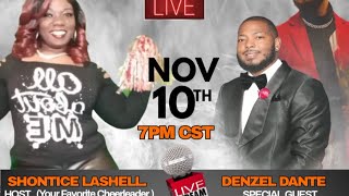 Denzel Dante Live Interview [upl. by Assyn]