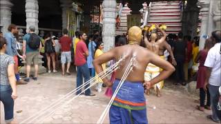 BATU Caves MALAYSIA  Ritual of KAVADI Attam  THAIPUSAM Festival [upl. by Iaria]