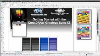 CorelDRAW X6 for beginners working with spot colors [upl. by Lyrpa]