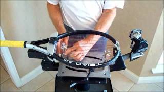 Ektelon Swivel String Clamp  Stringing Demo [upl. by Gavra]