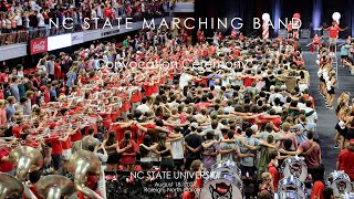 NC State Marching Band – NC State Alma Mater LIVE at Convocation 8182024 [upl. by Haeli]