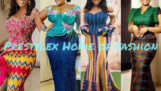 African fashion styles 2023 Latest Ghanaian kente styles cute traditional kente styles for women [upl. by Eenaffit]