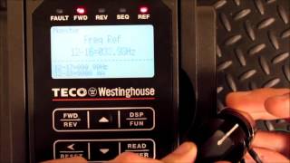 Potenciometr externo en VFD TECOWestinghouse A510 [upl. by Del]