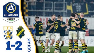 Höjdpunkter IFK Göteborg  AIK 12 Allsvenskan [upl. by Iegres]