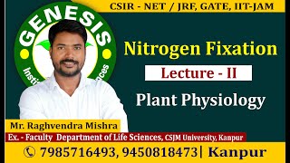 Nirogen Fixation part2nitrogen fixing bacteria CSIRUGCNETJRF LIFE SCIENCES [upl. by Suoivatra]